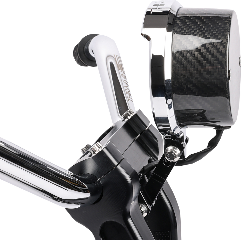 THRASHIN SUPPLY CO. Gauge Relocation Kit - Chrome