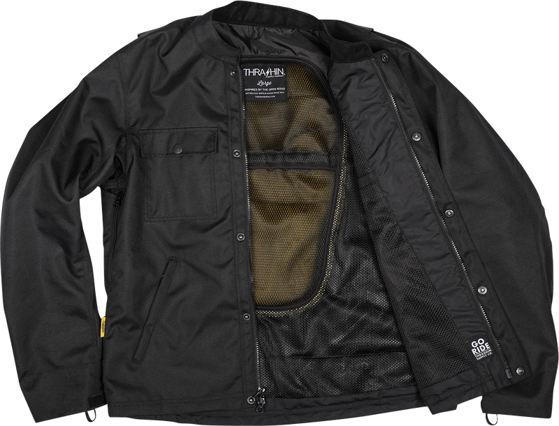 THRASHIN SUPPLY CO. Atlas v2 Riding Jacket - Black - Medium