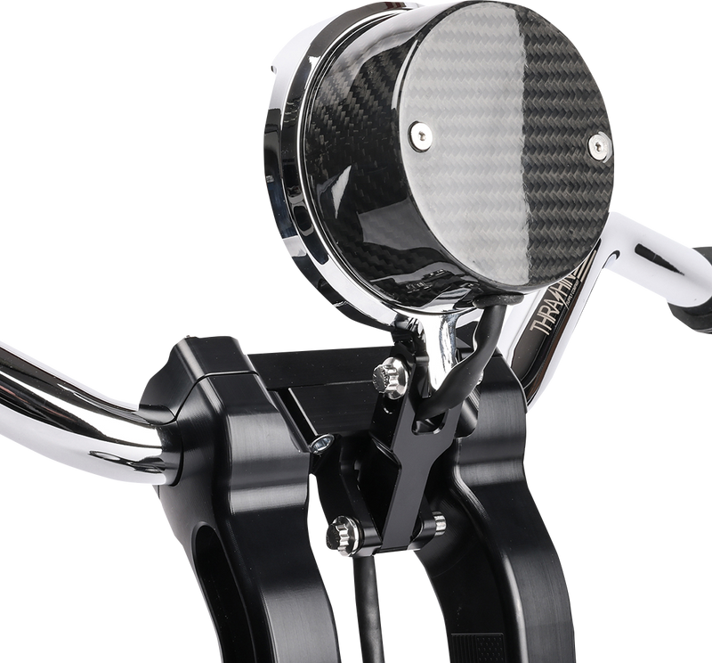 THRASHIN SUPPLY CO. Gauge Relocation Kit - Chrome