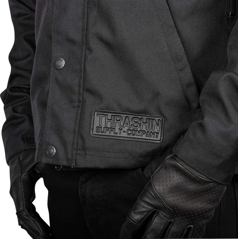 THRASHIN SUPPLY CO. Atlas v2 Riding Jacket - Black - Medium