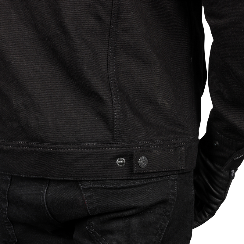 THRASHIN SUPPLY CO. Highway v2 Denim Riding Jacket - Black - Medium