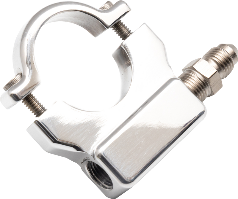 FEULING OIL PUMP CORP. Oil Pressure Gauge Mount - 1" - Chrome