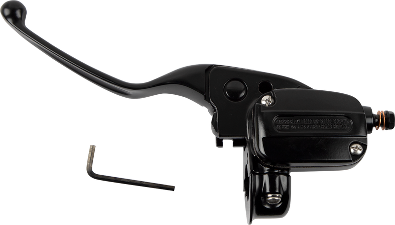 DRAG SPECIALTIES Replacement Clutch Master Cylinder Assembly - 19/32" - Matte Black