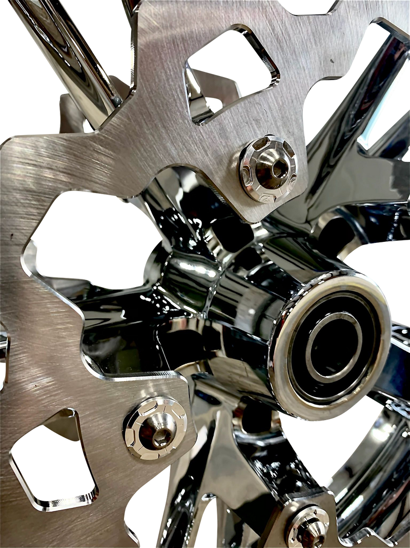 LYNDALL RACING BRAKES LLC Front Brake Rotor with Gas Slots - Prodigy/Enforcer - 11.8"