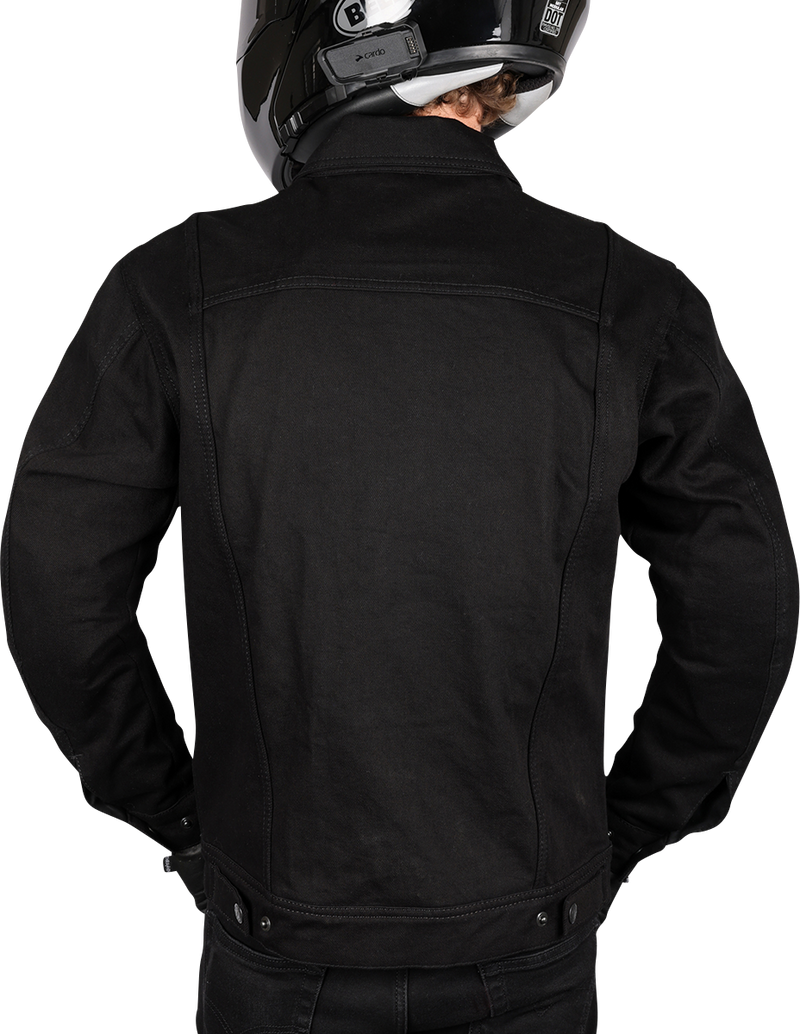 THRASHIN SUPPLY CO. Highway v2 Denim Riding Jacket - Black - 2XL