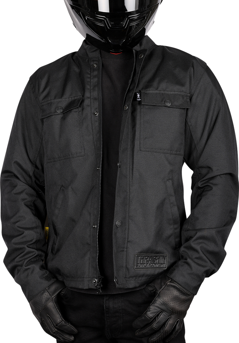 THRASHIN SUPPLY CO. Atlas v2 Riding Jacket - Black - Large