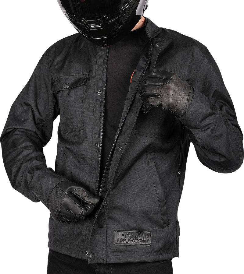 THRASHIN SUPPLY CO. Atlas v2 Riding Jacket - Black - Large