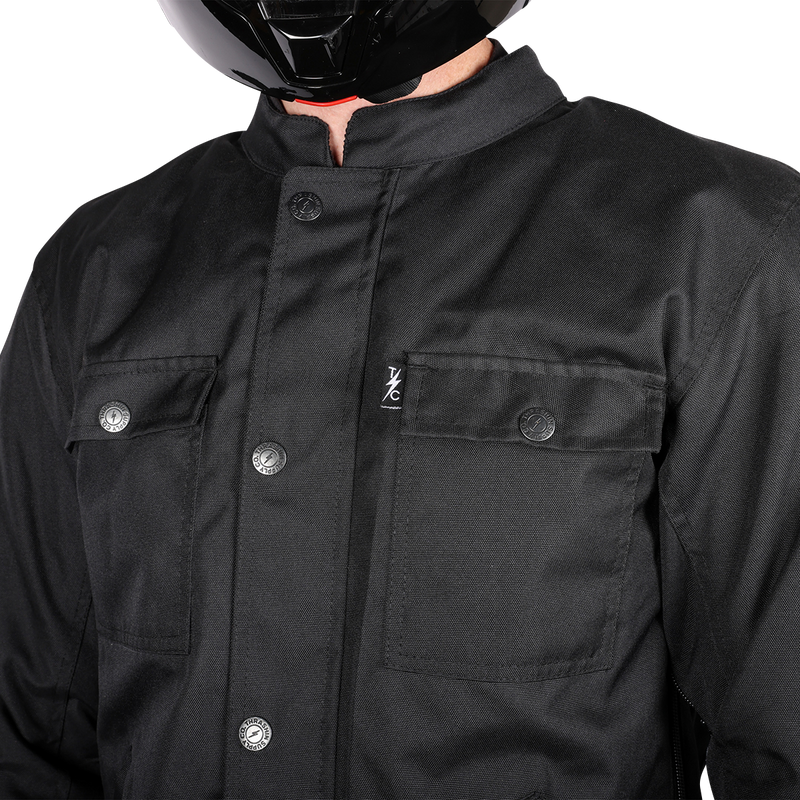THRASHIN SUPPLY CO. Atlas v2 Riding Jacket - Black - Large