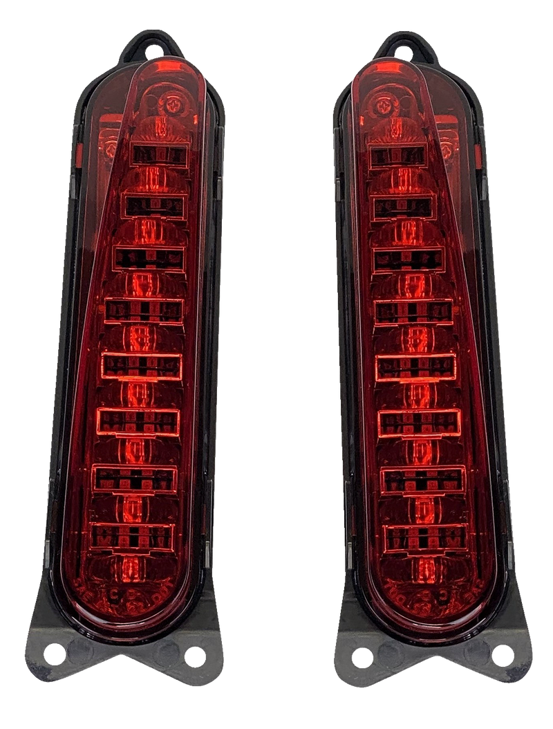 CUSTOM DYNAMICS ProBEAM® LED Taillights - Run/Brake/Turn - Red