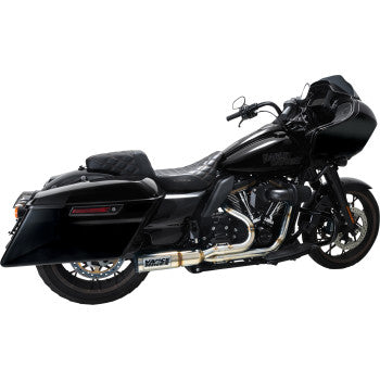 VANCE & HINES Hi-Output RR Exhaust System - Brushed - Touring '17-'24