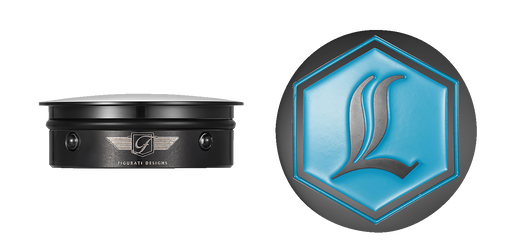 FIGURATI DESIGNS Swing Arm Covers - Black FD02-LGD-BLK