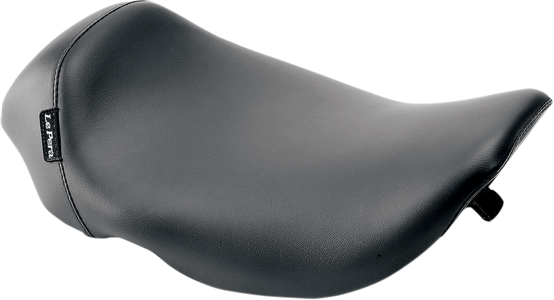 LE PERA Bare Bones Solo Seat - Smooth - Black - Touring '02-'07