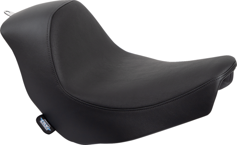 DRAG SPECIALTIES Smooth Vinyl Solo Seat - Black - Softail '18-'23