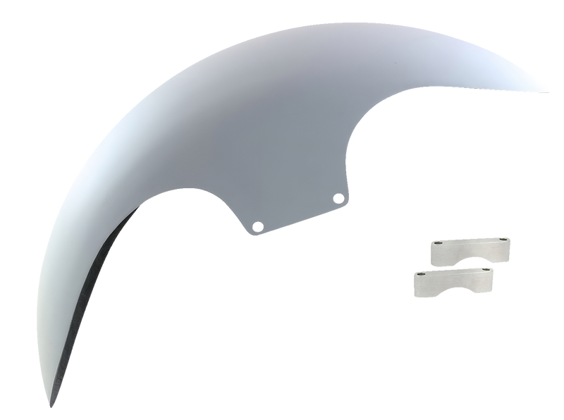 PAUL YAFFE BAGGER NATION Cafe Front Fender - 19" - Satin Spacers PYO:CAFE-19-13E-S-C