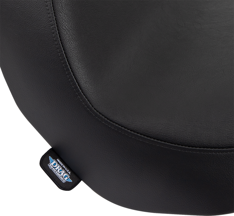 DRAG SPECIALTIES Smooth Vinyl Solo Seat - Black - Softail '18-'23