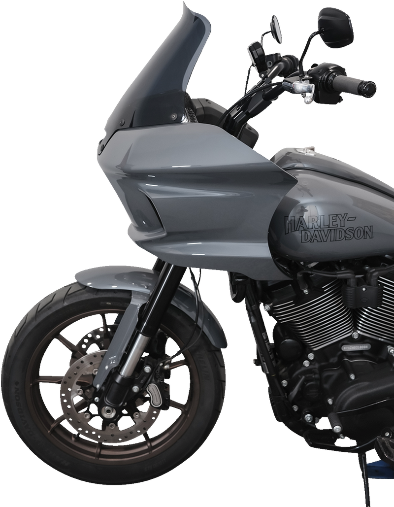 KLOCK WERKS Flare* Windshield - 10" & 6"  2022-2023 LOWRIDER ST Dark Smoke