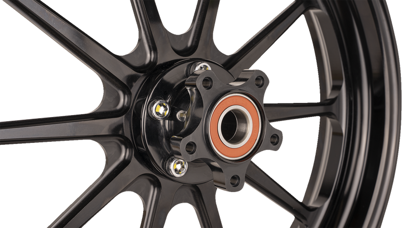 SLYFOX Wheel - Track Pro - Front - Dual Disc/without ABS - Black - 19x3 - '09-'22 TOURING
