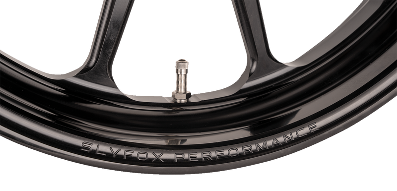 SLYFOX Wheel - Track Pro - Front - Dual Disc/without ABS - Black - 19x3 - '09-'22 TOURING