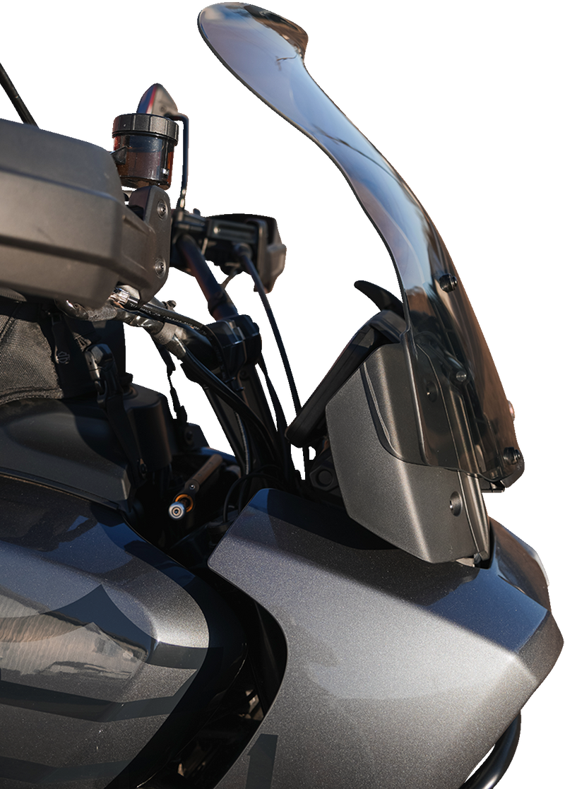 KLOCK WERKS Flare* Windshield - 15.5" - 2021-2023 PAN AMERICA Tint