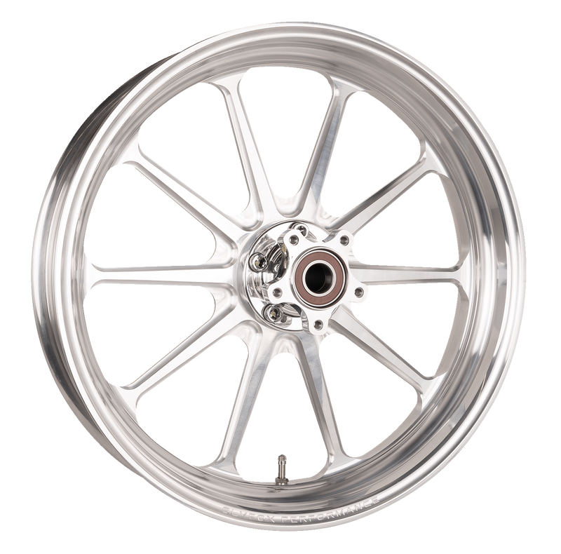 SLYFOX Wheel - Track Pro - Front - Dual Disc/with ABS - Machined - 19x3 - '09-'22 TOURING
