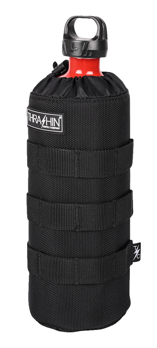 THRASHIN SUPPLY CO. Holster Molle Bottle - Black