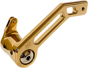 PRO-ONE PERF.MFG. Touring T-Rex Shorty Brake Arm - Gold - '14-'22 FL 500773TIN