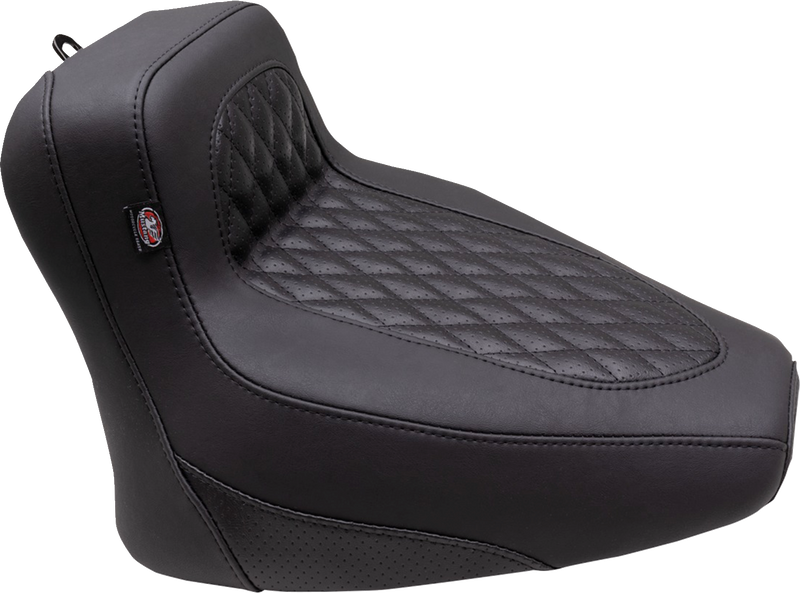 MUSTANG Squareback Seat - Solo - Black - Diamond Stitch - Chief '22-'24