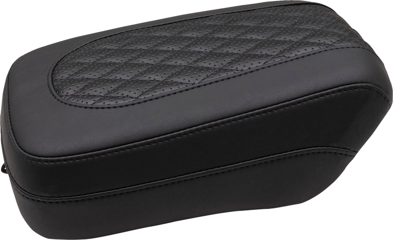 MUSTANG Squareback Seat - Passenger - Black - Diamond Stitch - Chief '22-'24