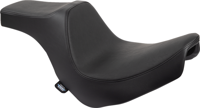 DRAG SPECIALTIES Predator III Smooth Vinyl Seat - Black - Softail '18-'23