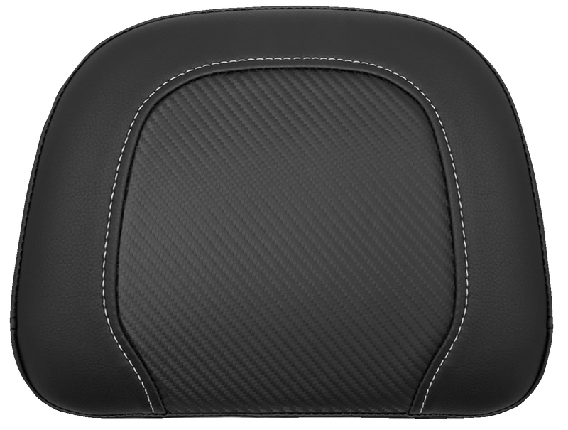 SADDLEMEN Roadsofa* Sissy Bar Pad - Carbon Fiber - '14-'22 INDIAN
