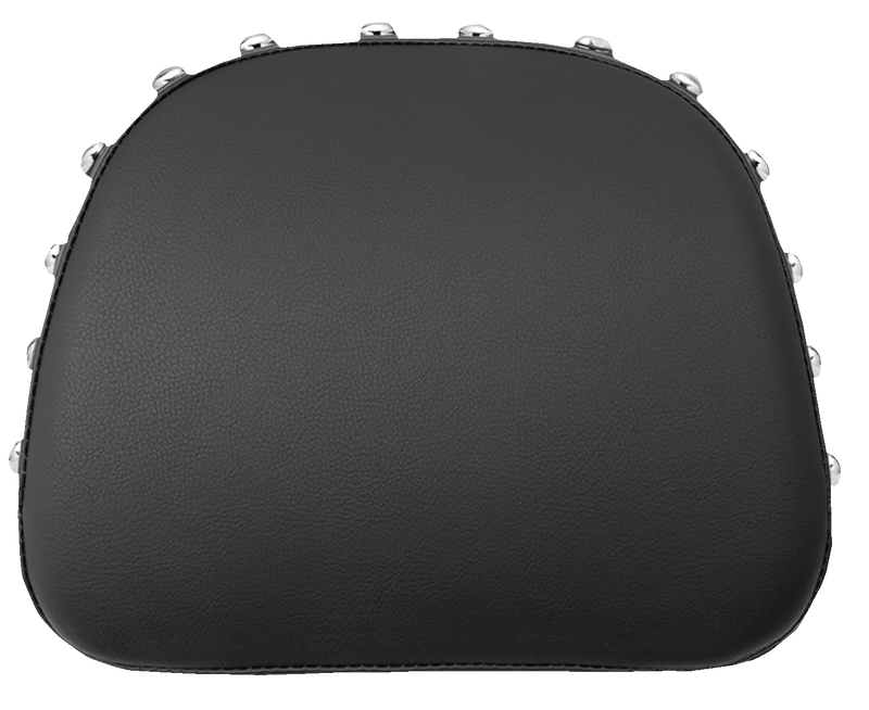 SADDLEMEN Renegade Sissy Bar Pad - Studded - Black - '14-'22 INDIAN