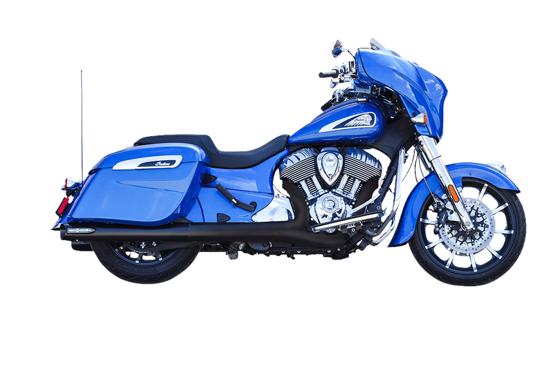 S&S CYCLE 4" Broadhead Slip-On Mufflers - Slash Cut - Black