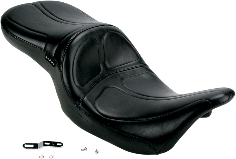 LE PERA Maverick Seat - without Backrest - Stitched - Black - Touring '08-'23