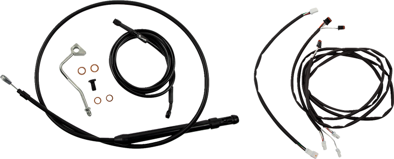 BURLY BRAND Control Kit - Gorilla Ape Hanger - 14" - Black