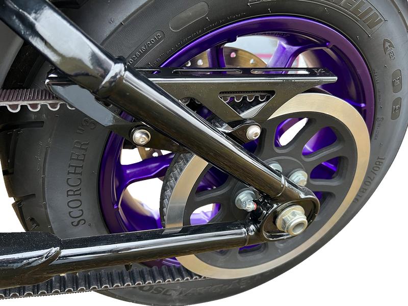 KODLIN USA Upper Drive Belt Guard - Black - Softail '18-'24