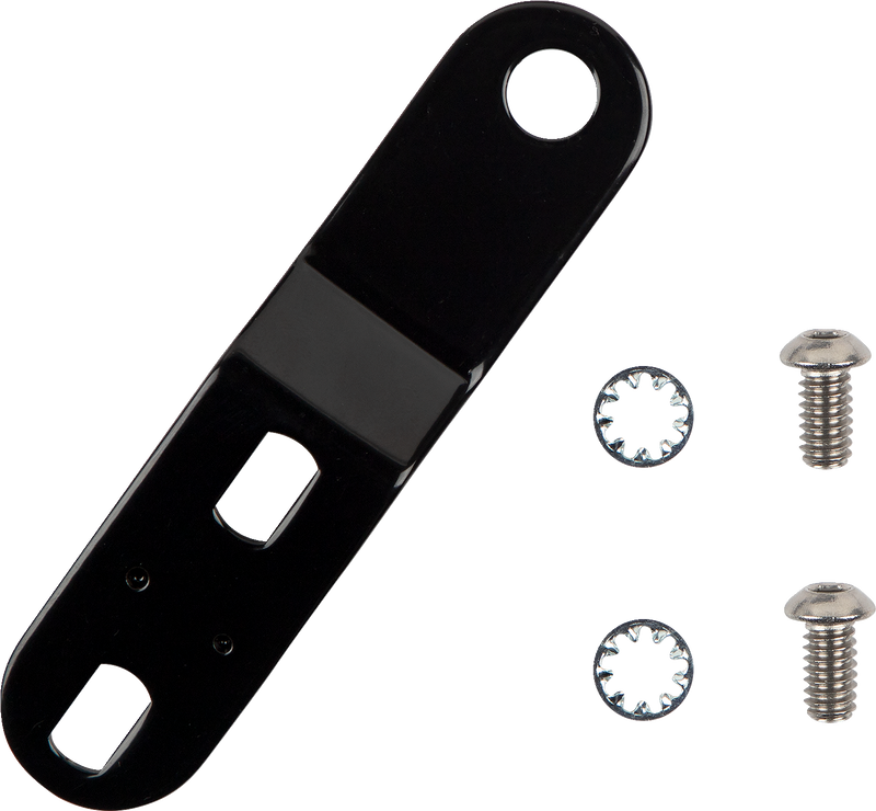 LE PERA Bare Bones Pillion Pad - Diamond - Black - Softail '18-'23