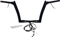FAT BAGGERS INC. EZ Install Wired 1-1/2" Pointed Top Handlebar Kit - 12" - Black 801312-B