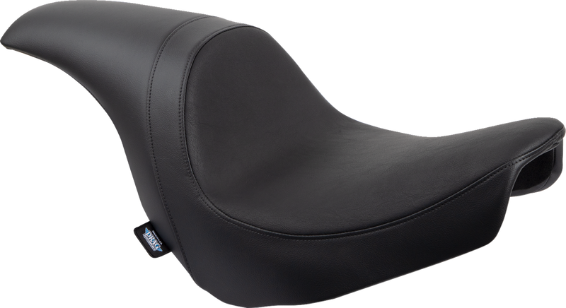DRAG SPECIALTIES Predator Smooth Vinyl Seat - Black - Softail '18-'23
