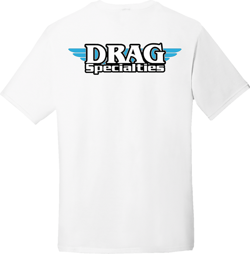 DRAG SPECIALTIES Drag Specialties T-Shirt - White - 2XL