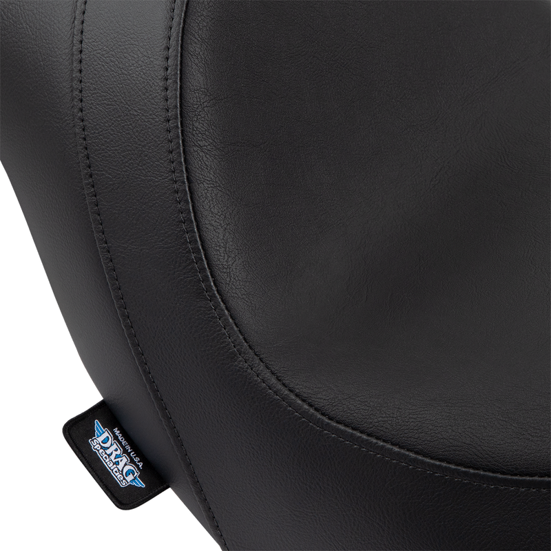 DRAG SPECIALTIES Predator Smooth Vinyl Seat - Black - Softail '18-'23