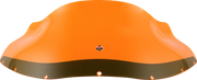 KLOCK WERKS Ice Flare® Windshield - 9" - Orange Ice - FXRP Fairing KWW-02-0608