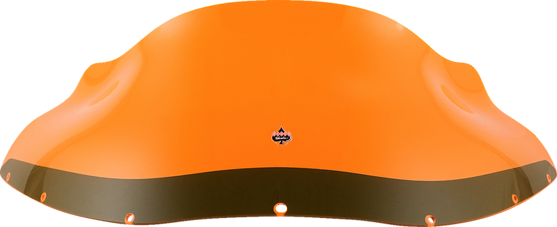 KLOCK WERKS Ice Flare® Windshield - 9" - Orange Ice - FXRP Fairing KWW-02-0608