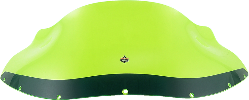 KLOCK WERKS Ice Flare® Windshield - 9" - Green Ice - FXRP Fairing KWW-02-0610