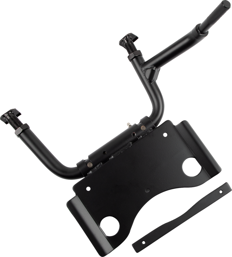DRAG SPECIALTIES Center Kickstand - Matte Black - Touring '09-'24