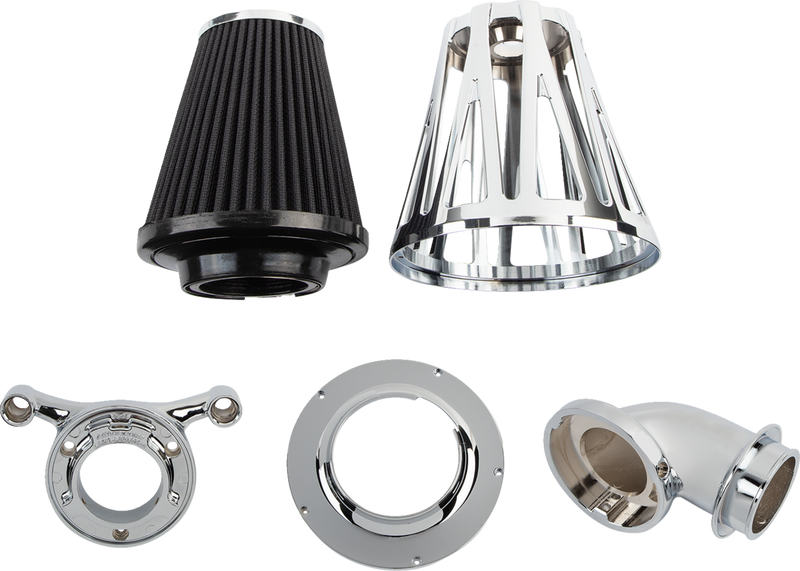 ARLEN NESS CrossFire Monster Sucker® Air Cleaner Kit - Chrome