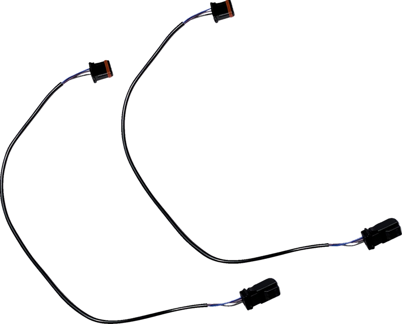 CUSTOM DYNAMICS Front Turn Signal Extension Harness - JAE - 12"