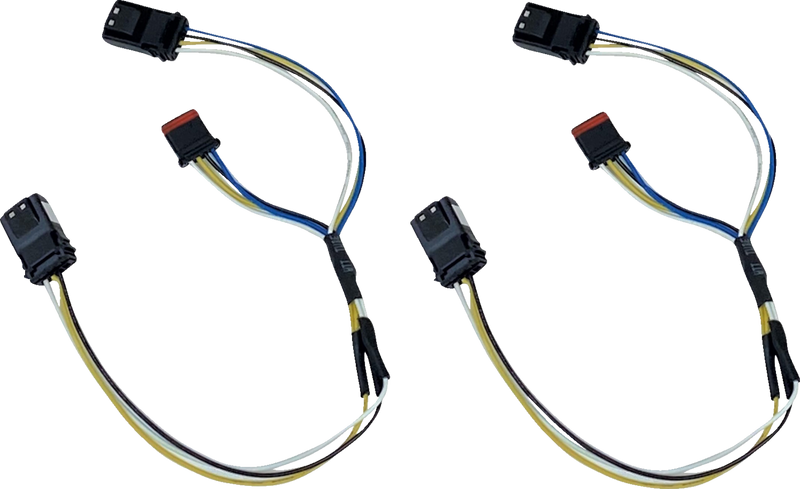 CUSTOM DYNAMICS Micro Run/Turn Signal Front Accessory Adapters