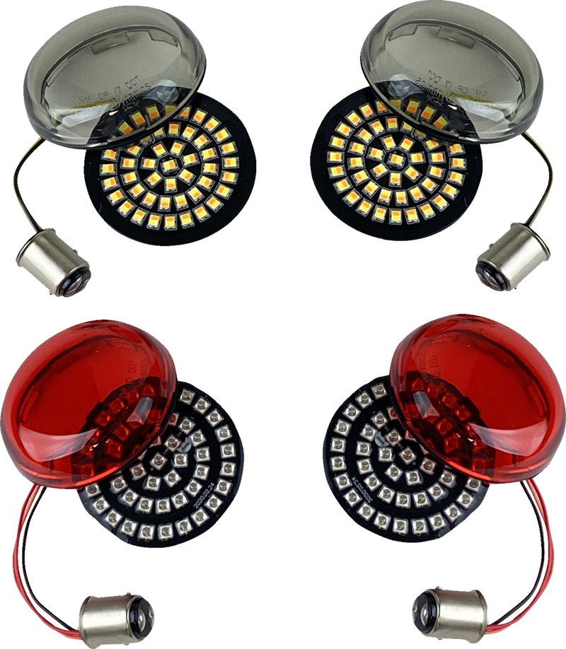 CUSTOM DYNAMICS Turn Signal Kit - LED - Front/Rear