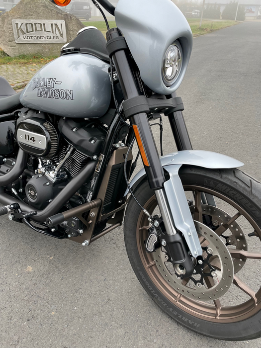 KODLIN USA ENGINE GUARD FRONT BRONZE - SOFTAIL