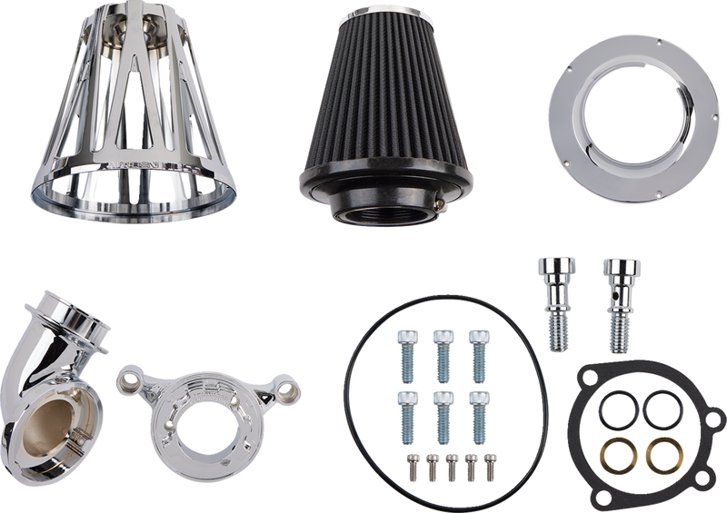 ARLEN NESS CrossFire Monster Sucker® Air Cleaner Kit - Chrome